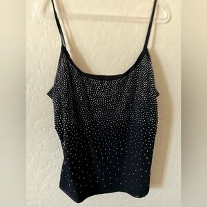Rhinestone tank top